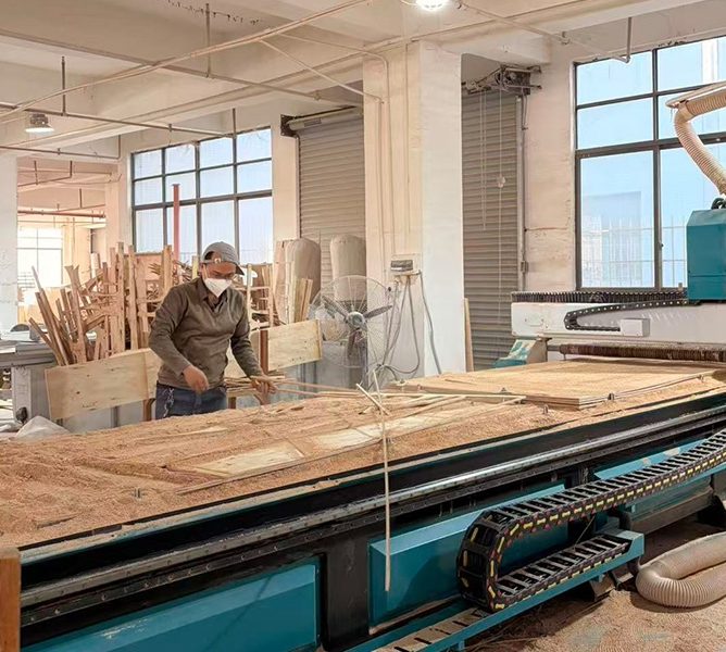 Automated Precision Woodworking for Solid Sofa Frames